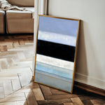 Abstract 2172 Canvas Art 60 x 40 cm / Black