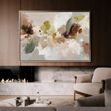 Abstract 2173 Canvas Art 60 x 40 cm / Black