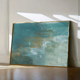 Abstract 218 Canvas Art 60 x 40 cm / Black