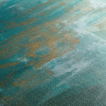 Abstract 218 Canvas Art 60 x 40 cm / Black