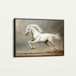 Horses 218 Canvas Art 60 x 40 cm / Black