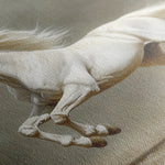 Horses 218 Canvas Art 60 x 40 cm / Black