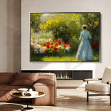 Landscape 218 Canvas Art 60 x 40 cm / Black