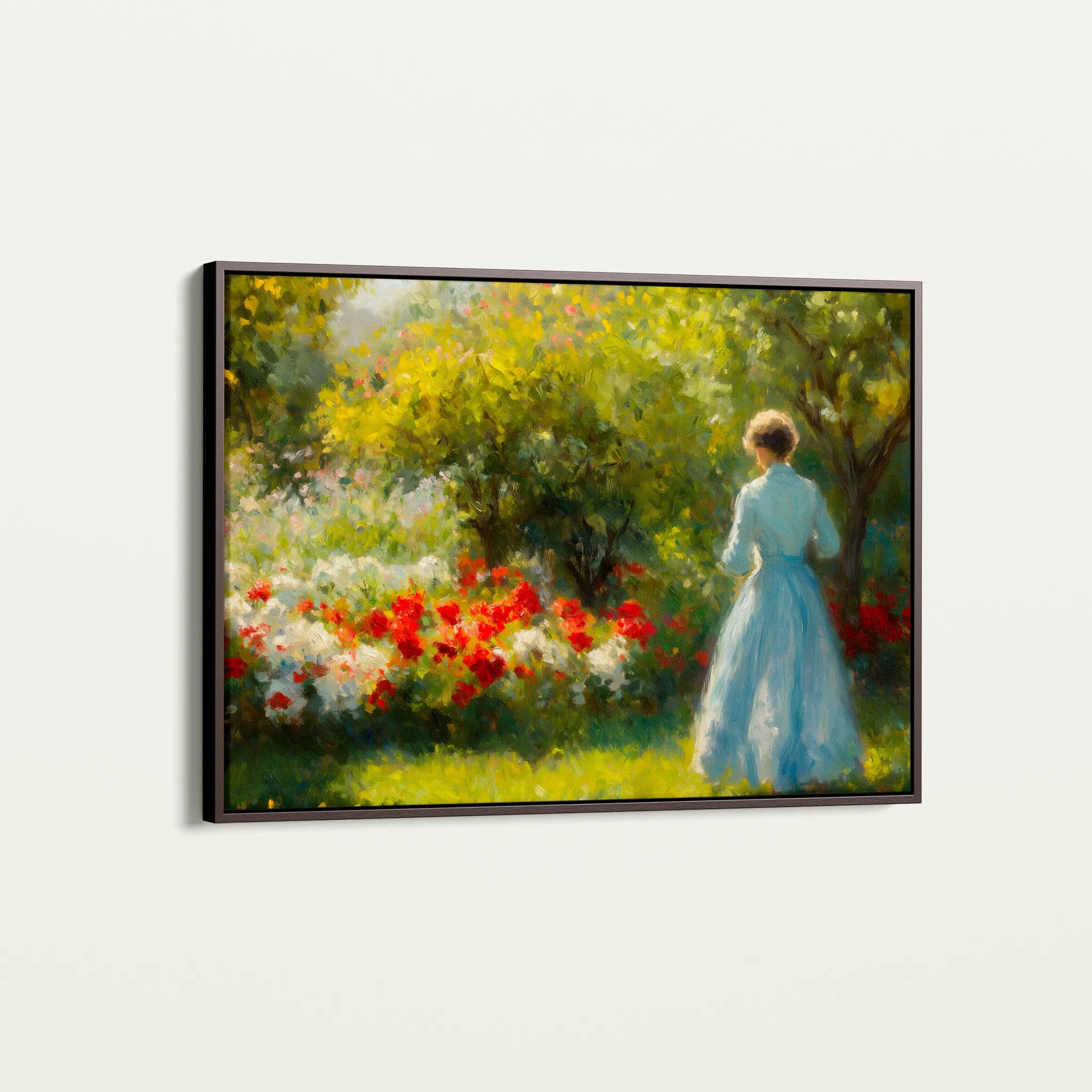 Landscape 218 Canvas Art 60 x 40 cm / Black