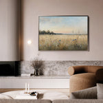 Abstract 2182 Canvas Art 60 x 40 cm / Black