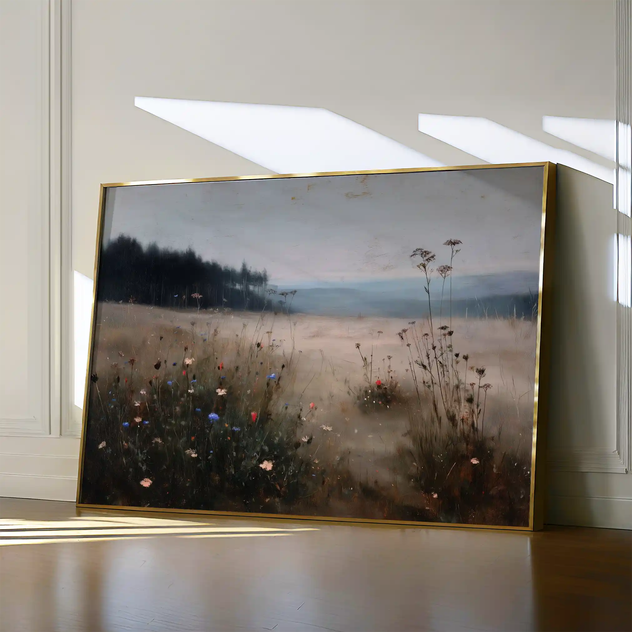 Abstract 2183 Canvas Art 60 x 40 cm / Black