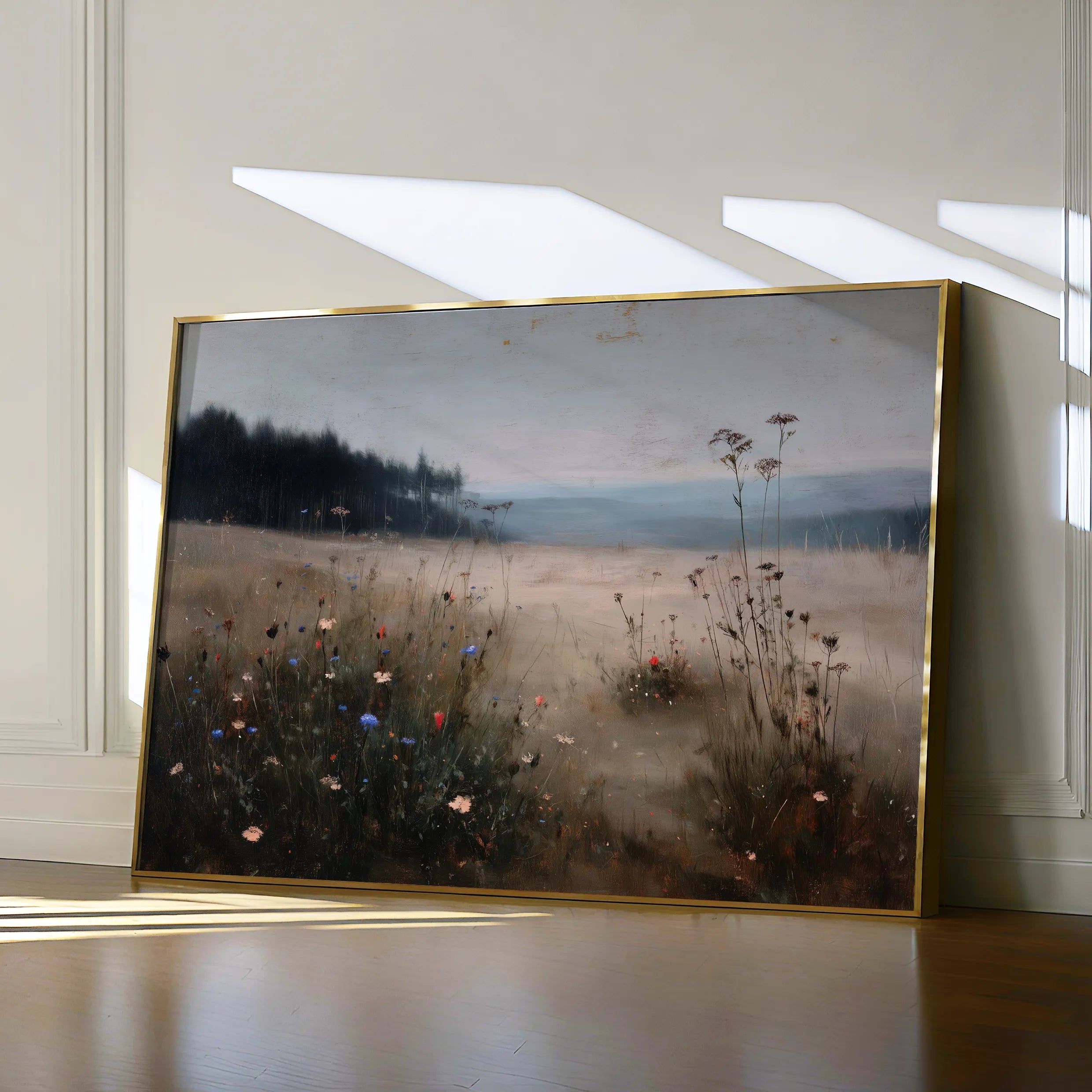 Abstract 2183 Canvas Art 60 x 40 cm / Black