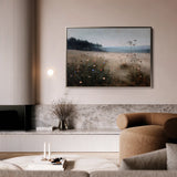 Abstract 2183 Canvas Art 60 x 40 cm / Black
