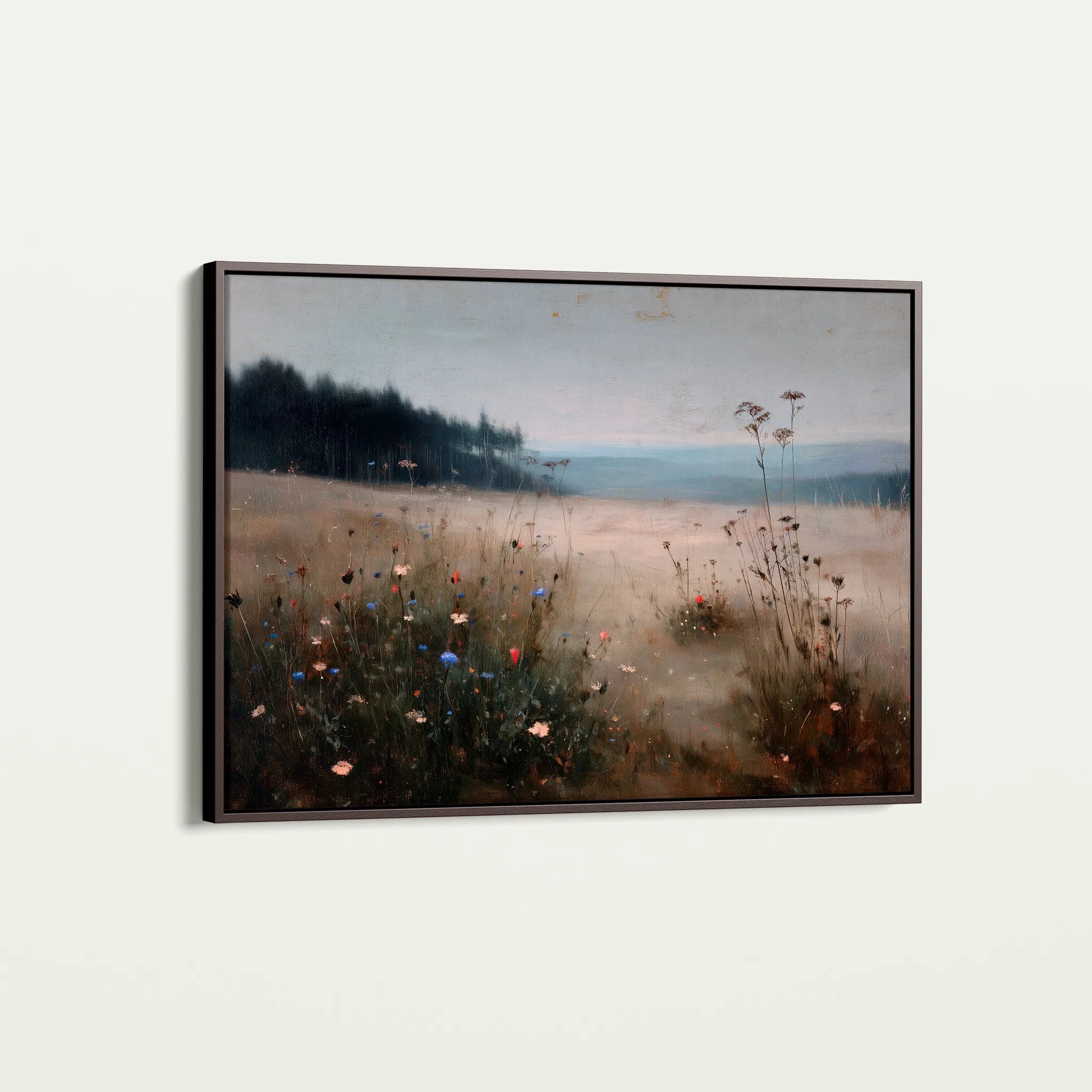 Abstract 2183 Canvas Art 60 x 40 cm / Black