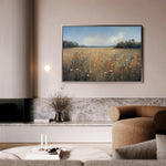 Abstract 2184 Canvas Art 60 x 40 cm / Black
