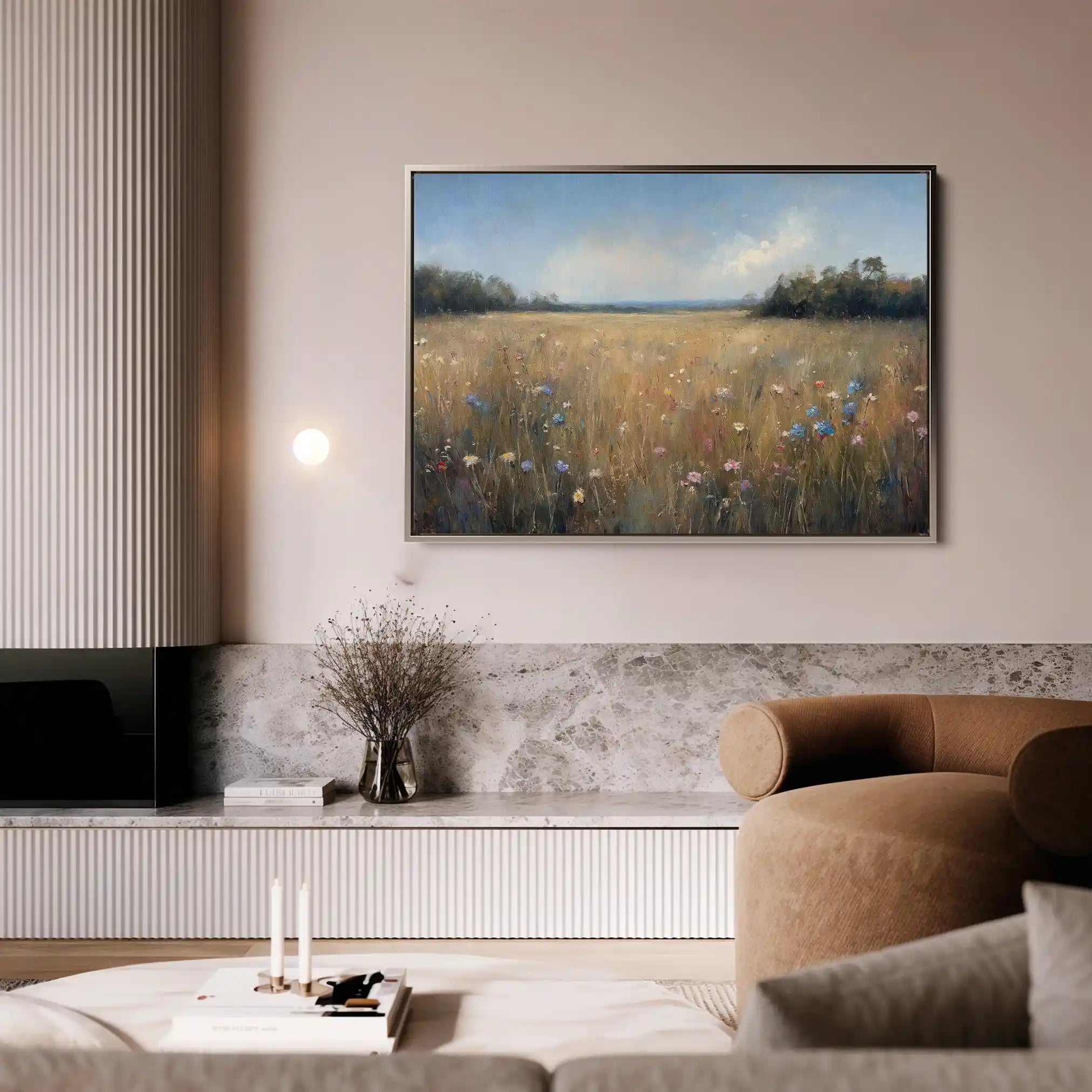 Abstract 2184 Canvas Art 60 x 40 cm / Black