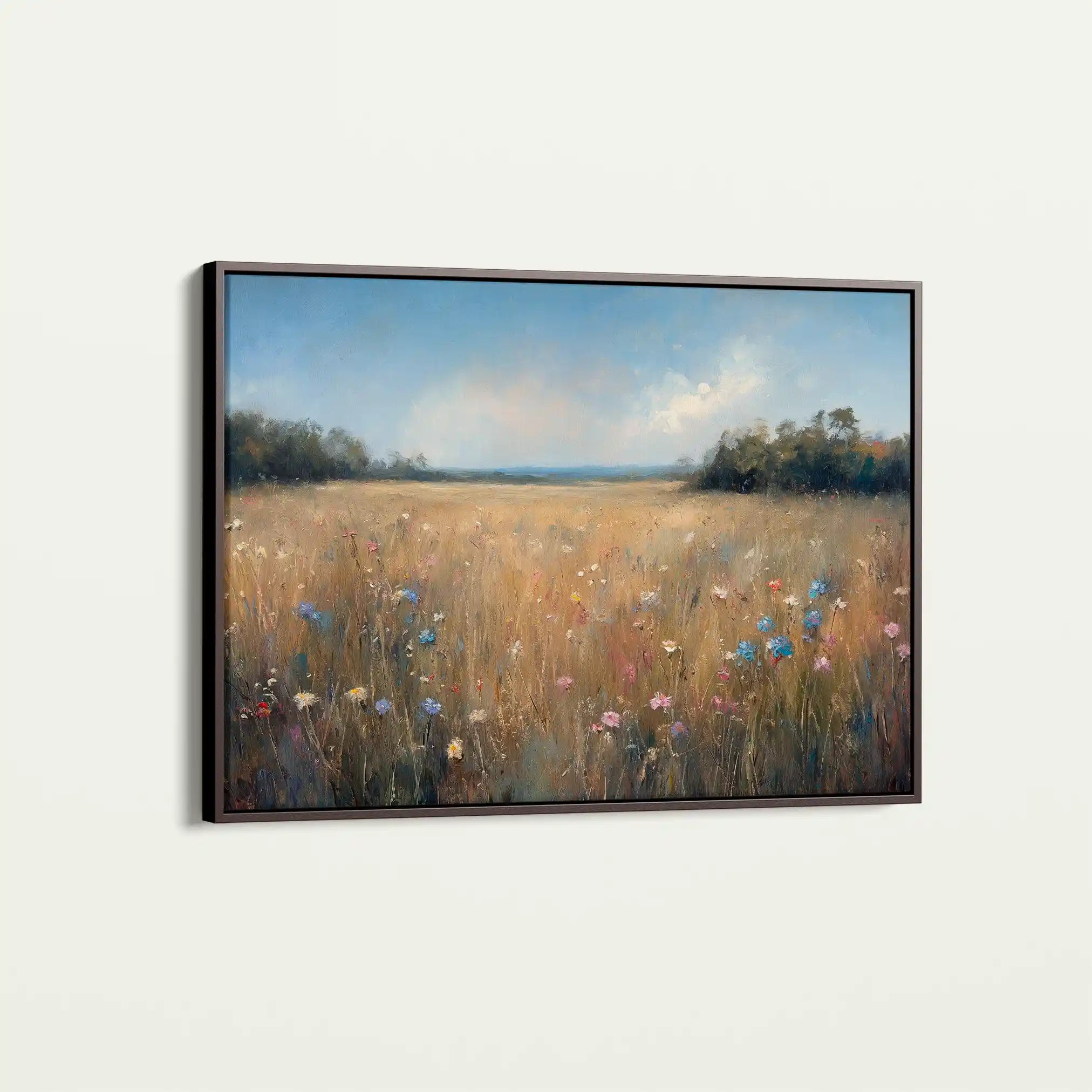 Abstract 2184 Canvas Art 60 x 40 cm / Black