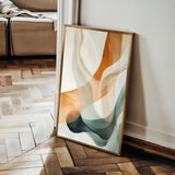 Abstract 2185 Canvas Art 60 x 40 cm / Black