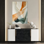 Abstract 2185 Canvas Art 60 x 40 cm / Black