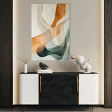 Abstract 2185 Canvas Art 60 x 40 cm / Black