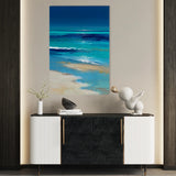 Abstract 2187 Canvas Art 60 x 40 cm / Black