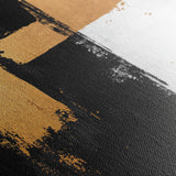 Abstract 2188 Canvas Art 60 x 40 cm / Black