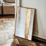 Abstract 2189 Canvas Art 60 x 40 cm / Black