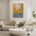 Abstract 219 Canvas Art 60 x 40 cm / Black