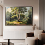 Landscape 219 Canvas Art 60 x 40 cm / Black