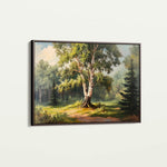 Landscape 219 Canvas Art 60 x 40 cm / Black