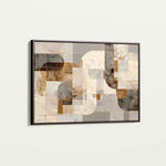 Abstract 2190 Canvas Art 60 x 40 cm / Black