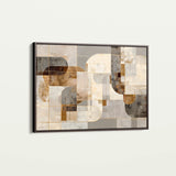 Abstract 2190 Canvas Art 60 x 40 cm / Black