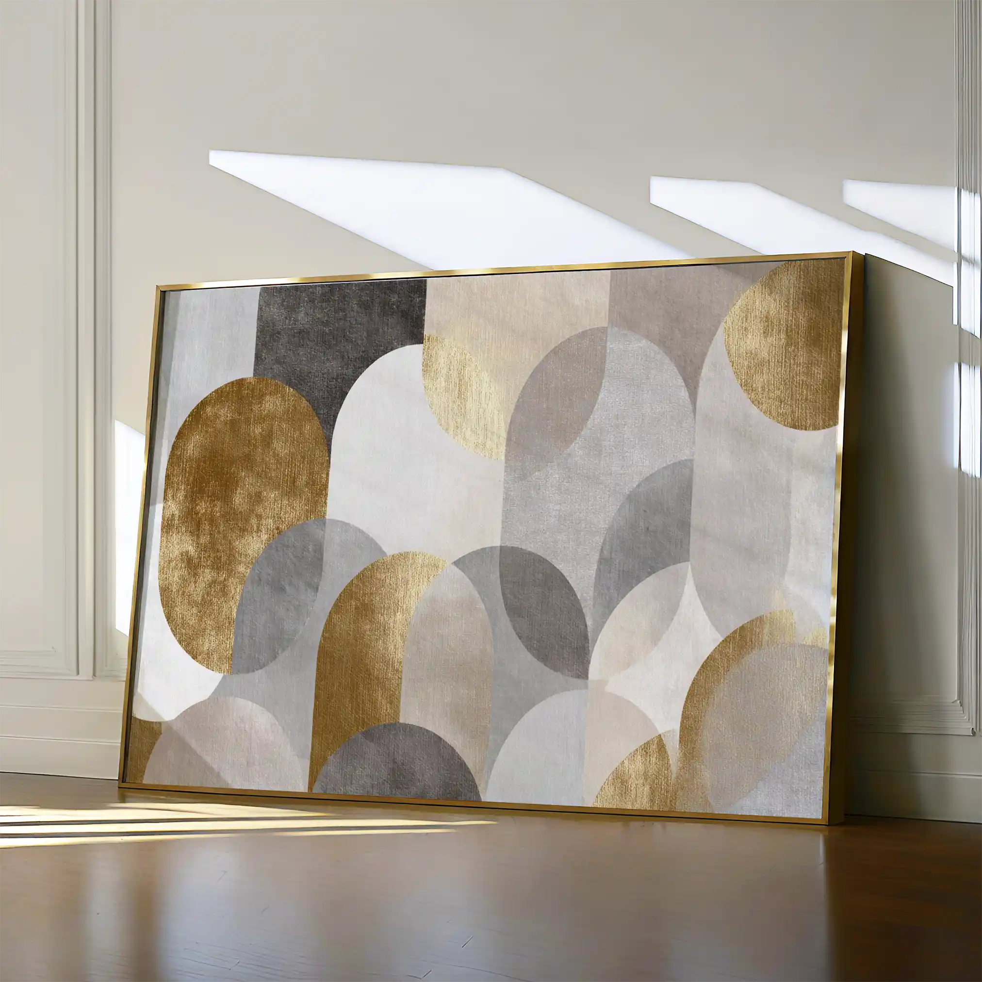 Abstract 2192 Canvas Art 60 x 40 cm / Black