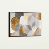 Abstract 2192 Canvas Art 60 x 40 cm / Black