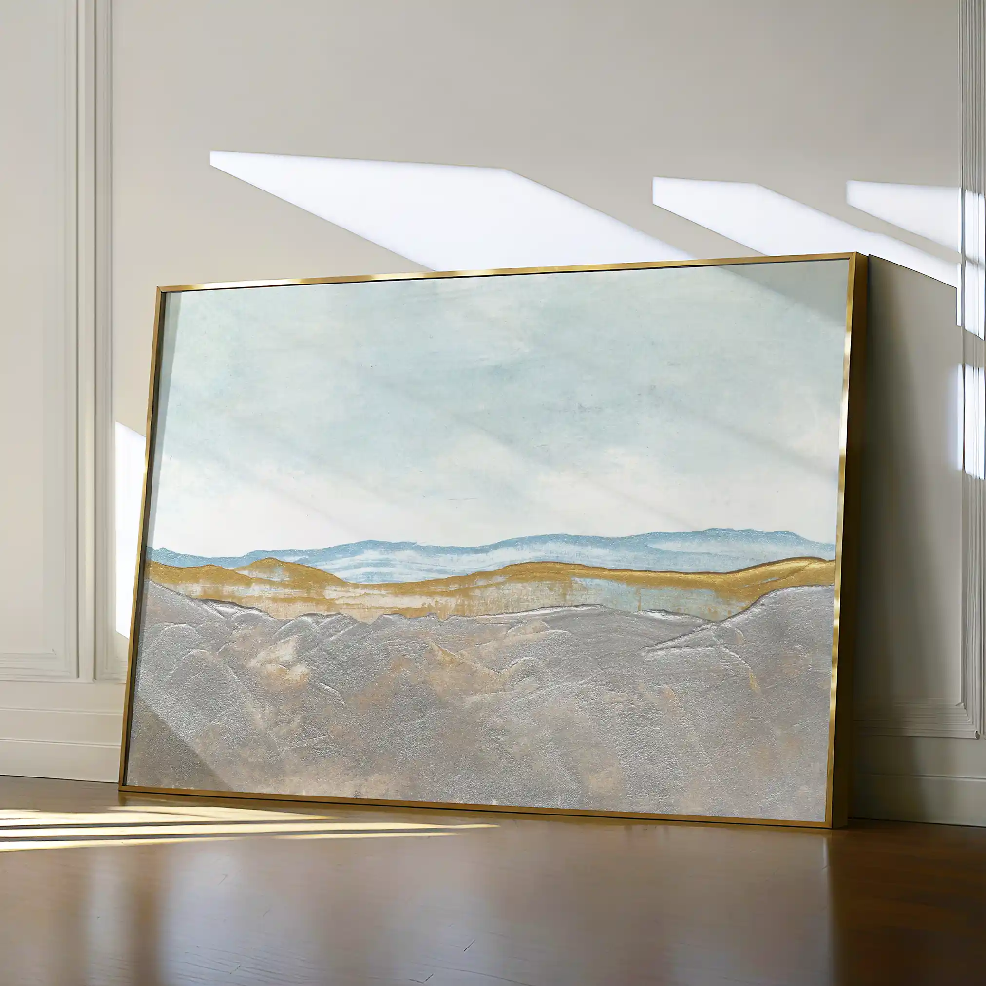 Abstract 220 Canvas Art 60 x 40 cm / Black
