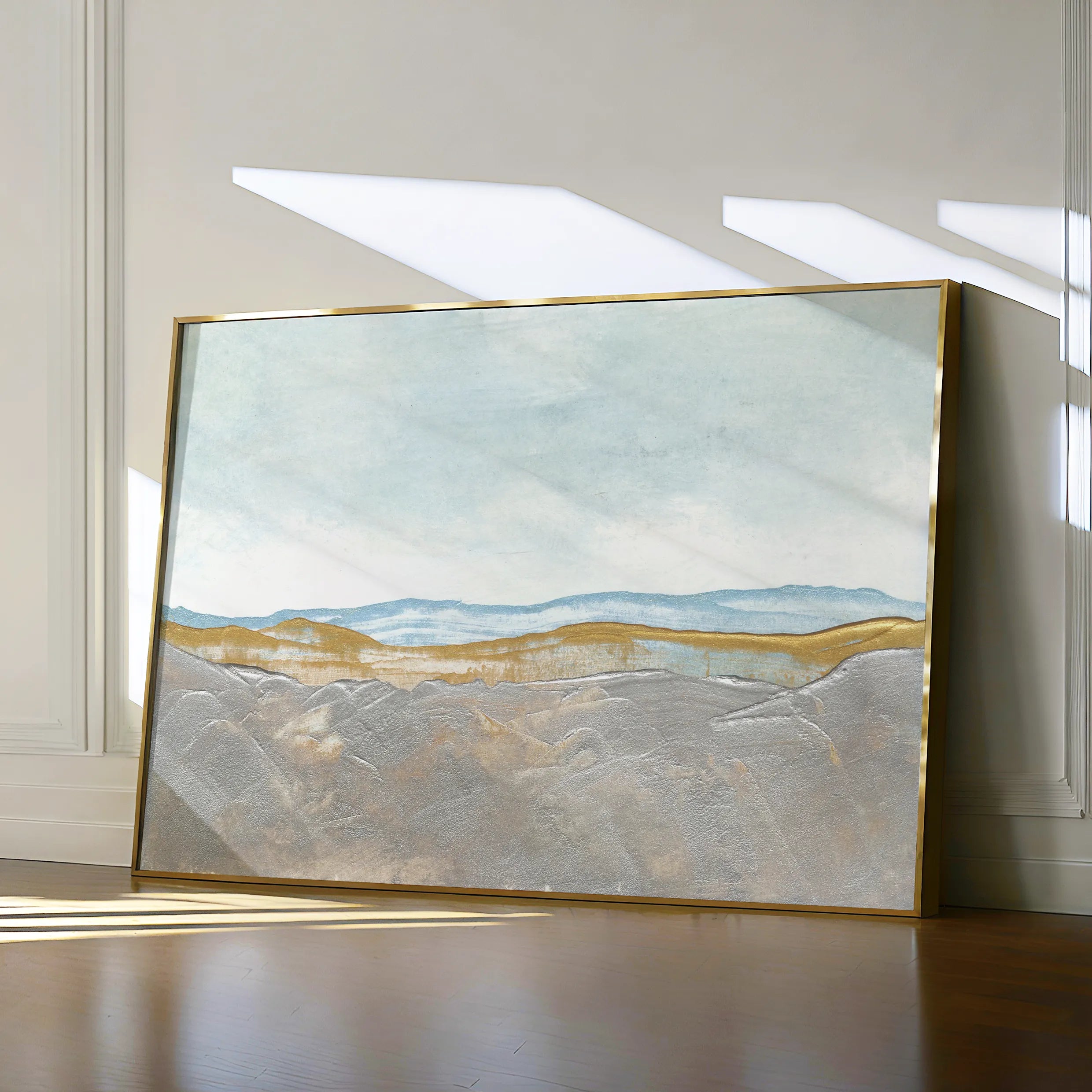 Abstract 220 Canvas Art 60 x 40 cm / Black