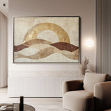 Boho 220 Canvas Art 60 x 40 cm / Black