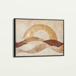 Boho 220 Canvas Art 60 x 40 cm / Black