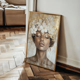 Portrait 220 Canvas Art 60 x 40 cm / Black