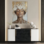 Portrait 220 Canvas Art 60 x 40 cm / Black