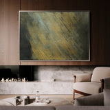 Abstract 221 Canvas Art 60 x 40 cm / Black