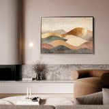 Boho 221 Canvas Art 60 x 40 cm / Black