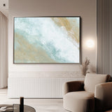 Abstract 222 Canvas Art 60 x 40 cm / Black