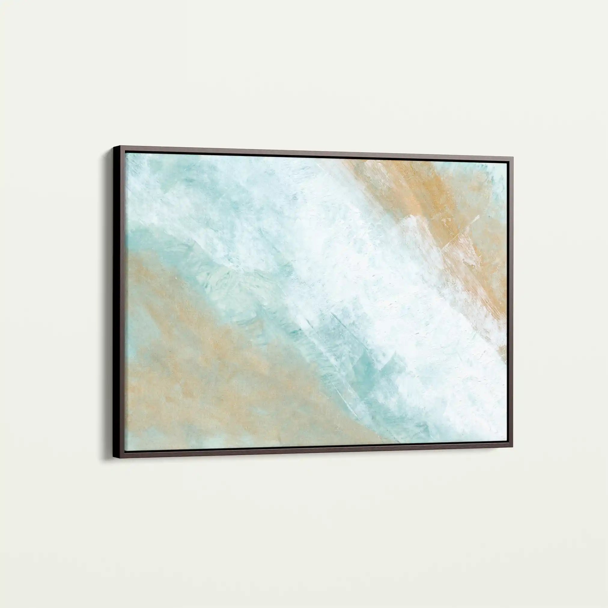 Abstract 222 Canvas Art 60 x 40 cm / Black