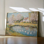 Landscape 222 Canvas Art 60 x 40 cm / Black
