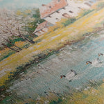 Landscape 222 Canvas Art 60 x 40 cm / Black