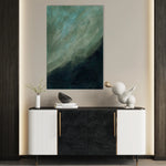 Abstract 223 Canvas Art 60 x 40 cm / Black