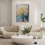 Floral 223 Canvas Art 60 x 40 cm / Black