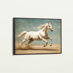 Horses 223 Canvas Art 60 x 40 cm / Black