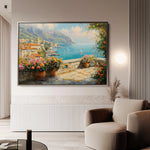 Landscape 223 Canvas Art 60 x 40 cm / Black