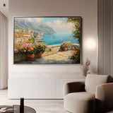 Landscape 223 Canvas Art 60 x 40 cm / Black