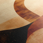Boho 224 Canvas Art 60 x 40 cm / Black