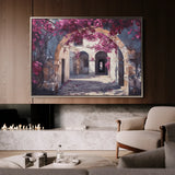 Landscape 224 Canvas Art 60 x 40 cm / Black