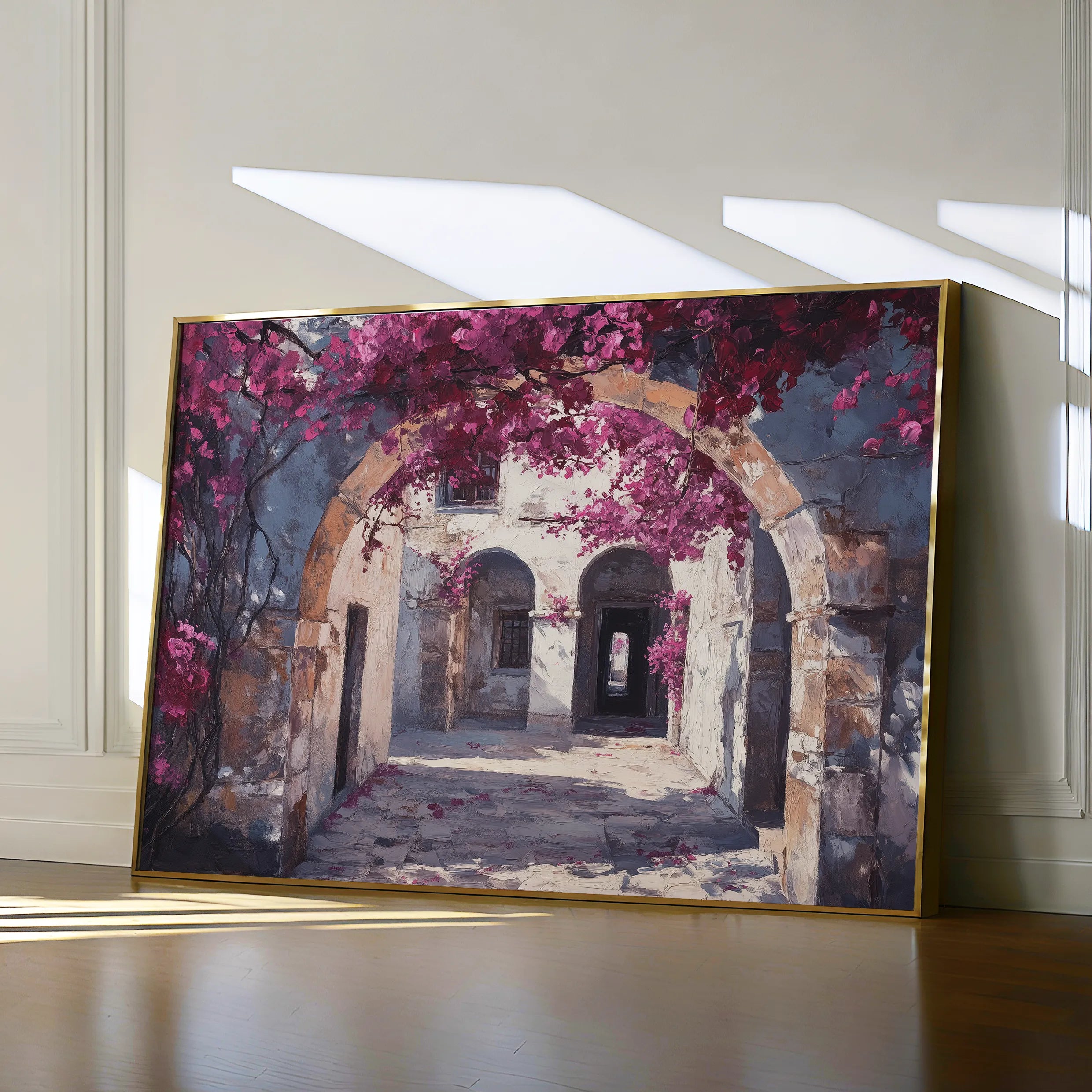 Landscape 224 Canvas Art 60 x 40 cm / Black