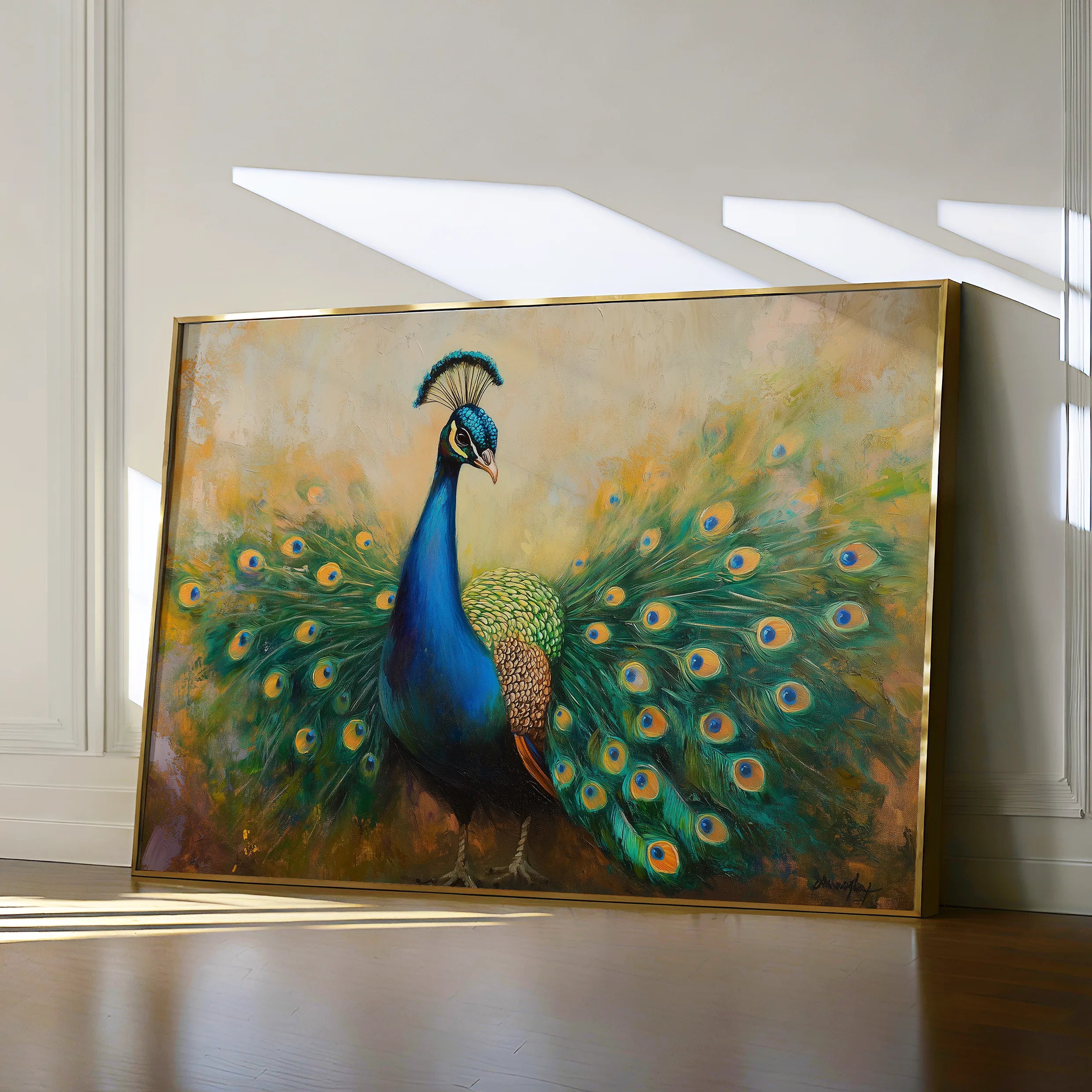 Animals 225 Canvas Art 60 x 40 cm / Black